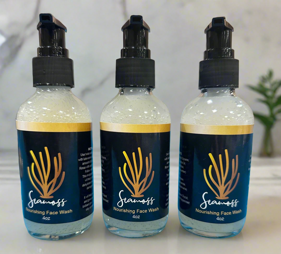 Liquid Gold - Sea moss Face Wash